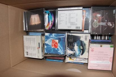 Lot de disques CD