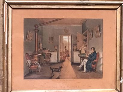 DROLLING d'après La salle à manger et Intérieur...