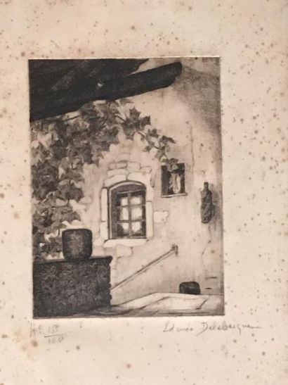 Trois lithographies (piqures)