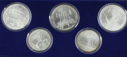 XXIIème Jeux Olympiques de Moscou 1980 Coffret...