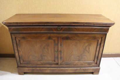 Buffet en placage d'acajou XIXe siècle H...