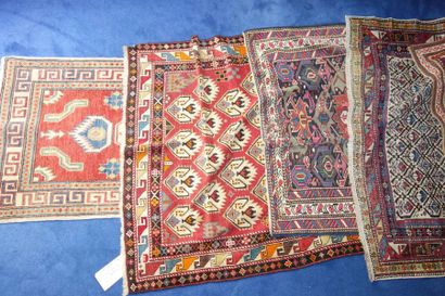 Lot de six tapis divers