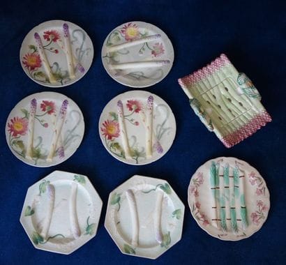 KELLER & GUERIN - St CLEMENT Quatre assiettes...