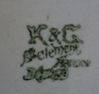 KELLER & GUERIN - St CLEMENT Quatre assiettes...