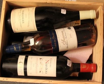 *Lot de bouteilles de vin : - 1 b Ch. LA...