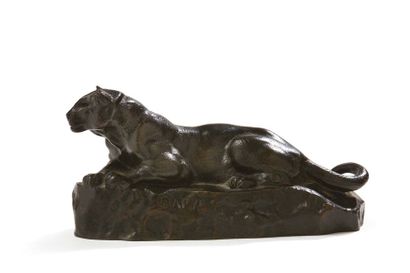 Antoine Louis BARYE (1795-1875) d'après Panthère...