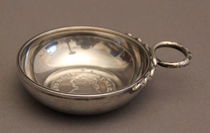 Alexandre VAGUER orfèvre Tastevin en argent...