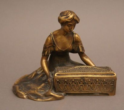 Alexandre CLERGET (1856-1931) d'après Sculpture...