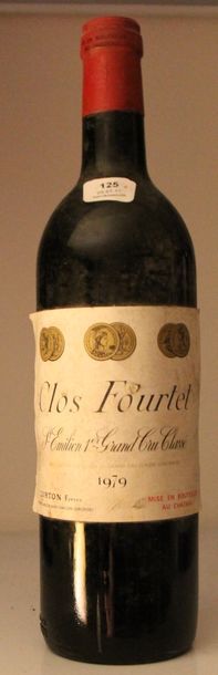 1 bouteille CLOS FOURTET 1ier cru classé...