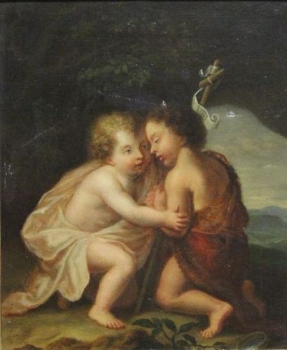 Ecole espagnole vers 1700 Jésus-Christ enfant...