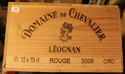 12 bouteilles Domaine de CHEVALIER 2008