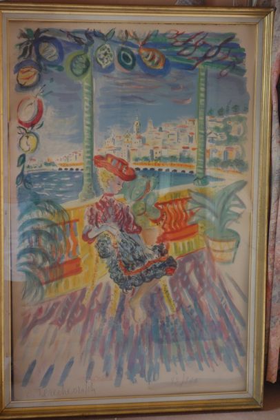 Constantin TERCHKOVITCH (1902-1978) Menton,...