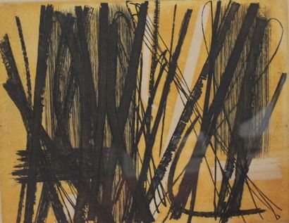 Hans HARTUNG (1904-1989) G5, 1953 Gravure...