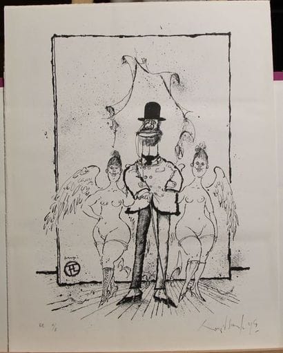 Ronald SEARLE (1920-2011) Hommage à Toulouse...