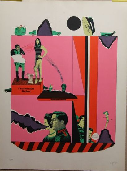 Antonio SEGUI (1934-) L'intraversable KOTEX...
