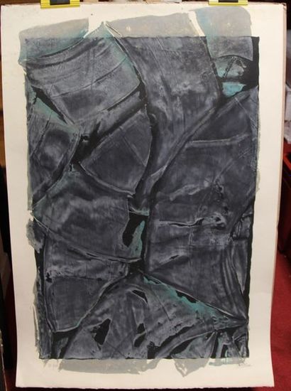 César BALDACCINI (1921-1998) Le grand pneu...