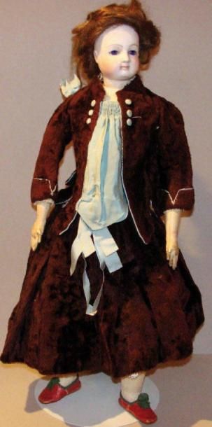 Grande poupée de mode dite « Parisienne »...