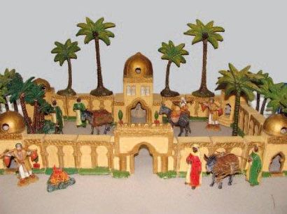 La Kasbah
Cité fortifiée d'Afrique du Nord...