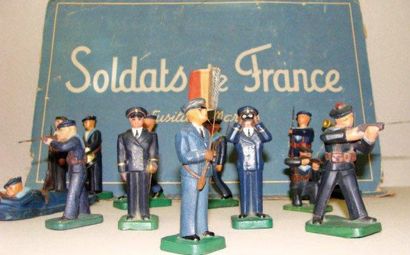 Fusiliers Marins : Série de 13 marins divers...