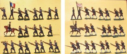 CBG ½ ronde bosse
Infanterie japonaise à...