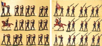 CBG ½ ronde bosse
Infanterie de forteresse,...