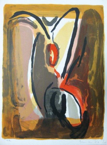 Bram VANVELDE
Composition. 1970 (Rivière...