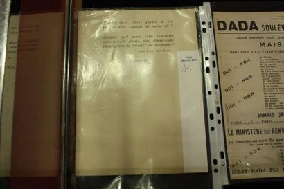 ANDRÉ BRETON
L'Union Libre. In-8 oblong....