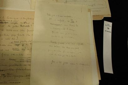 LOUIS FERDINAND CÉLINE
Manuscrits de L.F....