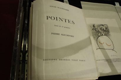 PIERRE ALECHINSKY-SCUTENAIRE
Pointes. Éditions...