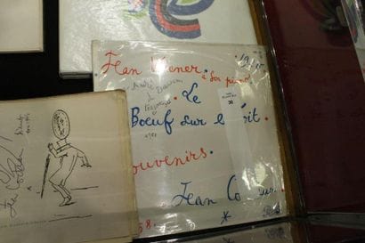JEAN COCTEAU
Pochette du disque illustrée...