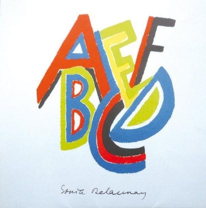 SONIA DELAUNAY JACQUES DAMASE
ABC Alphabet....