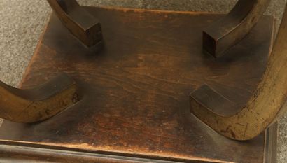 Table de forme rectangulaire en bois et bois...
