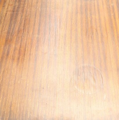 Table de forme rectangulaire en bois et bois...