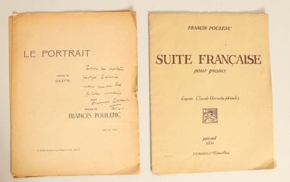 Francis POULENC (1899-1963), compositeur...