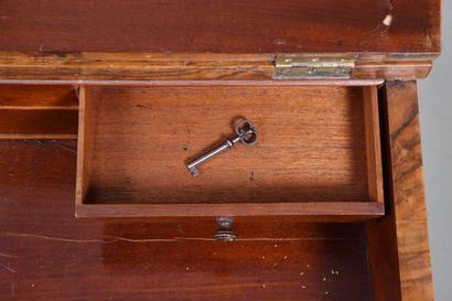 Bureau Davenport Angleterre XIXe s en placage...