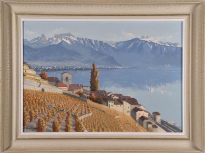 Eugène DEVAUD DE MADELIN (1906-1992), Vue...