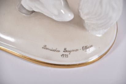 NYPHEMBURG XXe s, Officier dragon bernois,...