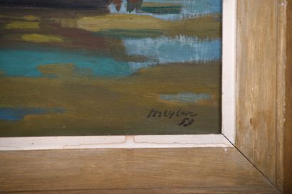 Henri MEYLAN (1895 - 1980), Port breton à...