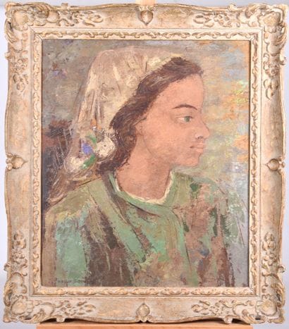 Margherita OSSWALD-TOPPI (1897-1971), Portrait...