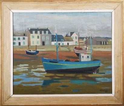 Henri MEYLAN (1895 - 1980), Port breton à...