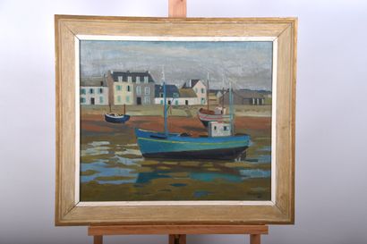 Henri MEYLAN (1895 - 1980), Port breton à...