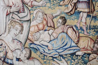 Panneau de tapisserie flamande (Bruxelles...