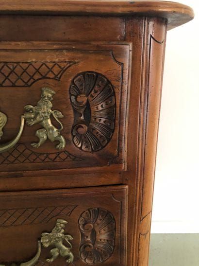 Commode Lyonnaise en partie XVIIIe s, en...