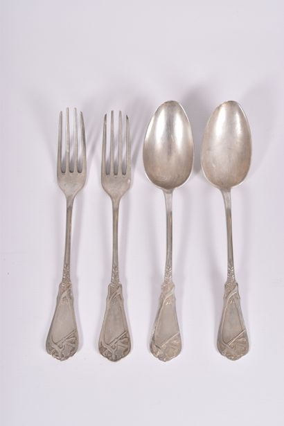 Varia de couverts Suisse XIX e et XXe s,...