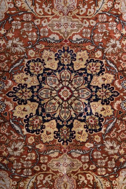Tapis Césaré (chaine, trame et velours en...
