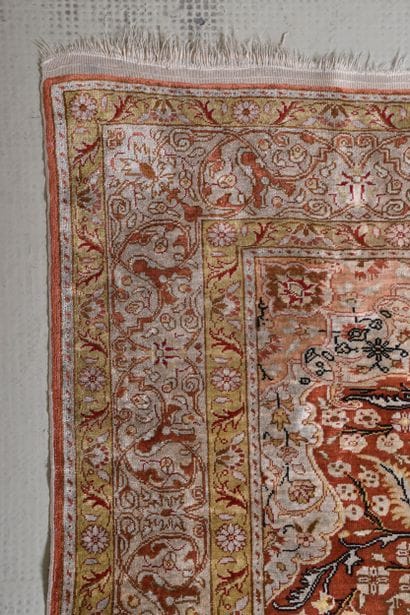 Tapis Césaré (chaine, trame et velours en...