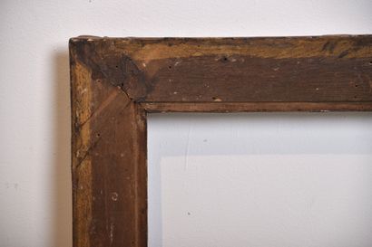 France XVIIIe s, Cadre en chêne sculpté et...