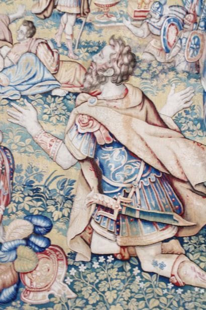 Panneau de tapisserie flamande (Bruxelles...