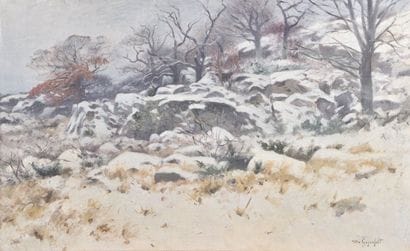 Wilhelm VON GEGERFELT (1844-1920), Paysage...