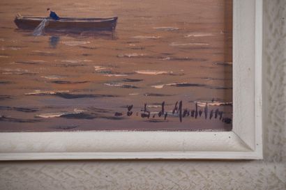 Eugène DEVAUD DE MADELIN (1906-1992), Couché...
